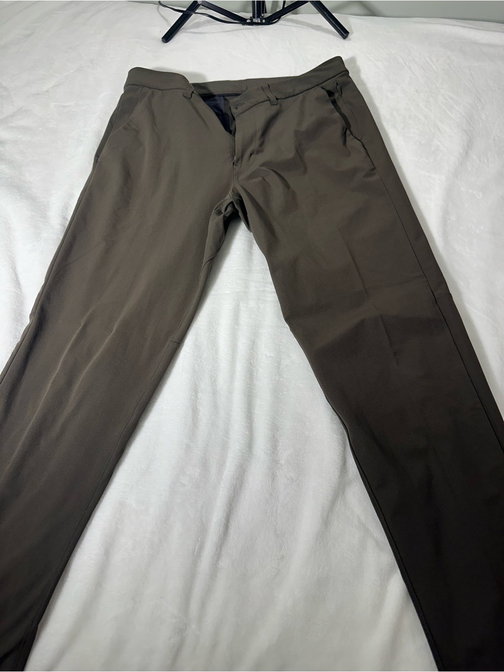 lululemon athletica Men's Stretch Chinos in Dark Green size 33